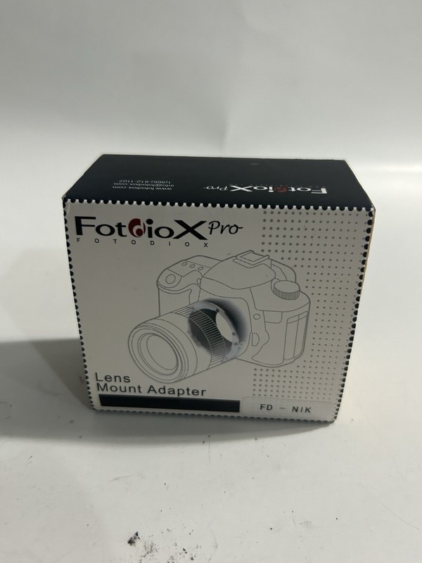 Fotodiox Pro Mount Adapter canon Fd Lens to nikon FL Camera
