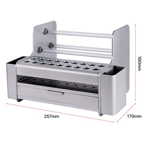 Screwdriver Rack, Small Tool Storage Holder for Desk Top, Work Bench Organizer - Picture 8 of 11