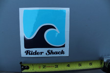 Rider Shack Surf Shop Dogtown Venice Beach Wave OG V71A Vintage Surfing STICKER