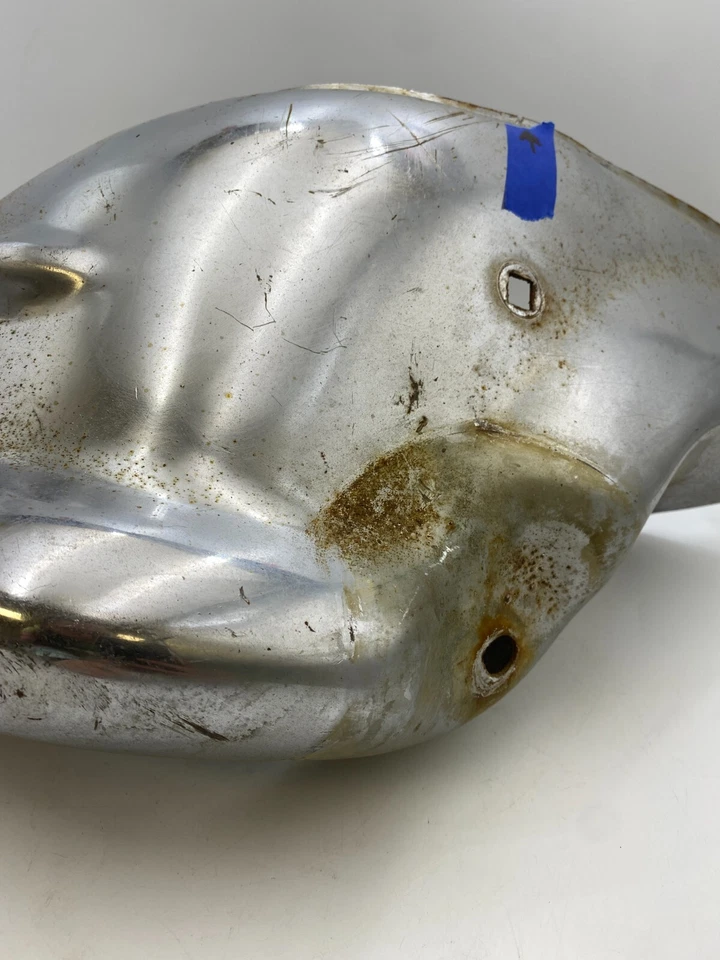 Chevrolet Chevy Nomad 1957 parachoques delantero pieza de esquina cromo OEM Foto 4 de 4