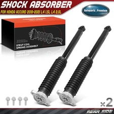2Pcs Rear Shock Absorber for Honda Accord 2018-2021 L4 1.5L 2.0L 52611TWAA02