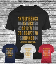 Intelligence is the Ability to Adapt Change stephen quotes hawking men's t-shirt