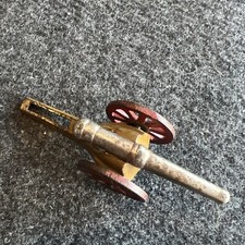 Vintage Cast Metal Toy Civil War Cannon