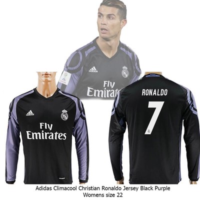 ronaldo black jersey
