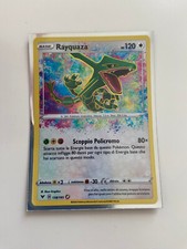 Rayquaza carte pokemon italiano policrome amazing voltaggio sfolgorante 138/185