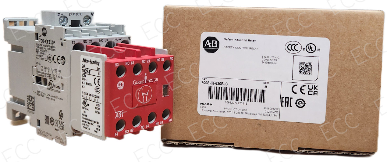 New Allen-Bradley 700S-CF620EJC Safety Relay