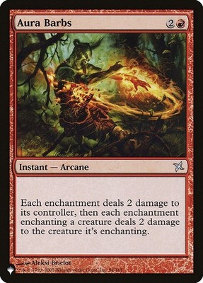 [MTG] Aura Barbs (BOK-94) (PLST) LP-HP
