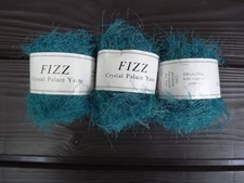 Crystal Palace Fizz, 1 skein, 3 available, great for crochet flowers, 40 % off