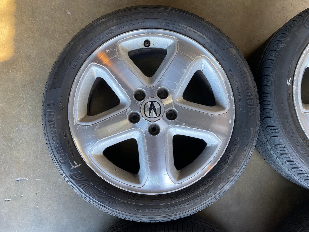 Acura TL Machined 17 Inch OEM Wheel 2002-2003 42700S0KJ20 Sok7658