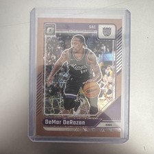 2024 Panini Donruss DeMar DeRozan Bronze velocity #218 052/125