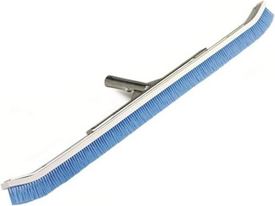 Pentair R111342 905 Aluminum Back Curved Brush with Blue Nylon Bristles, 24-Inch
