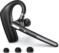 Bluetooth Headset V5.4, Wireless Bluetooth Earpiece with CVC8.0 Dual Mic