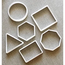 Geometric Shape Cookie Cutter, Geometric Shape Cutter, Geometric Shape Cookies