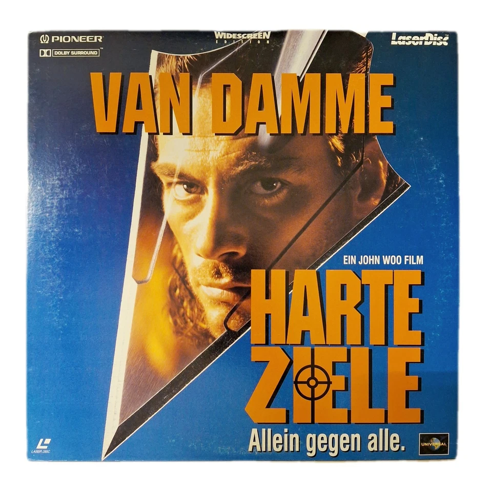 Harte Ziele Laserdisc Deutsch – Van Damme – Actionfilm – Sammler Rar - Bild 2 von 4
