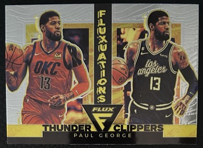2022-23 Panini Flux - Paul George ''Fluxuations'' Insert #16 Thunder, Clippers
