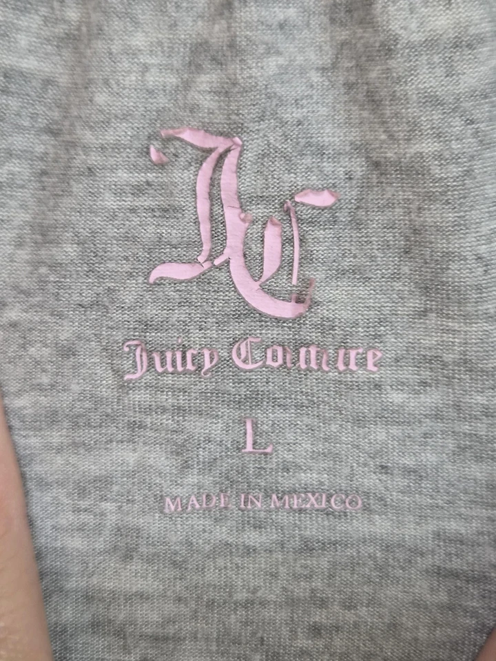 Romper Juicy Couture Feminino Grande Cinza Sem Mangas Picolé Gráfico Juicy Couture - Imagem 4 de 4