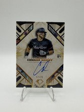 Connor Norby 2025 Topps Diamond Icons SP RC Chrome Auto Autograph /25 Marlins