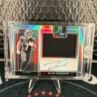 2023 Panini One - Precision Rookie RC Patch Autographs Bijan Robinson #323 /99