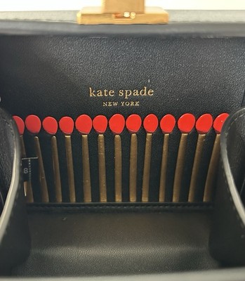 kate spade new york ジャズバー パーティーバッグ NWT KATE SPADE Perfect Match Jazz Bar Micro Leather Fire Matchbox