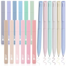 12 Pastel Bible Highlighters and 6 Multicolor Fineliner Pens Set, Cute Aesthe...