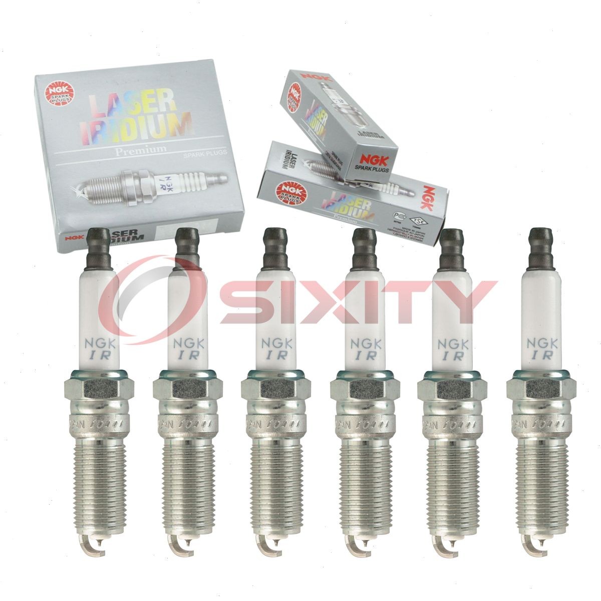 6 pc NGK Laser Iridium Spark Plugs for 2012-2017 Chevrolet Caprice 3.6L V6 xz