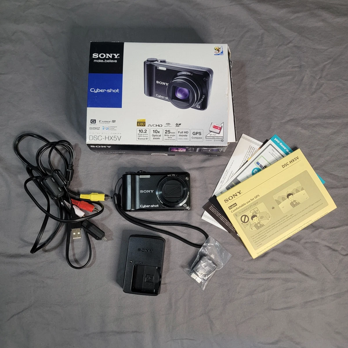 Sony Cyber-shot DSC-HX5V Digital Cameras 10-11.9 MP Maximum