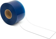 Awoco Clear Vinyl Strip Low-Temp -40°F Smooth-Clear PVC by Aleco