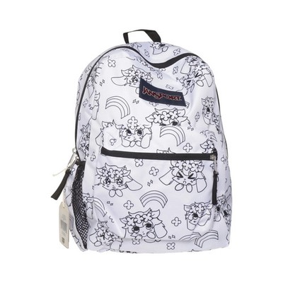 JanSport, Rucksack, Unisex (Kinder), Polyester, Weiß/Schwarz, Sonstiges, 38 #Hkr