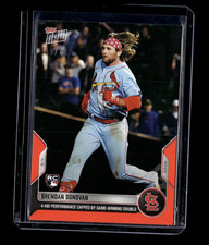 Brendan Donovan - 2022 MLB Topps Now #301 Red 05/10 Parallel St. Louis Cardinals