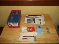 Vintage Shure Hand Microphone 505B Box.Brochure Etc.(No Microphone)