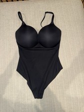 Skims Onyx Body Super Push Up Thong Bodysuit Size XL