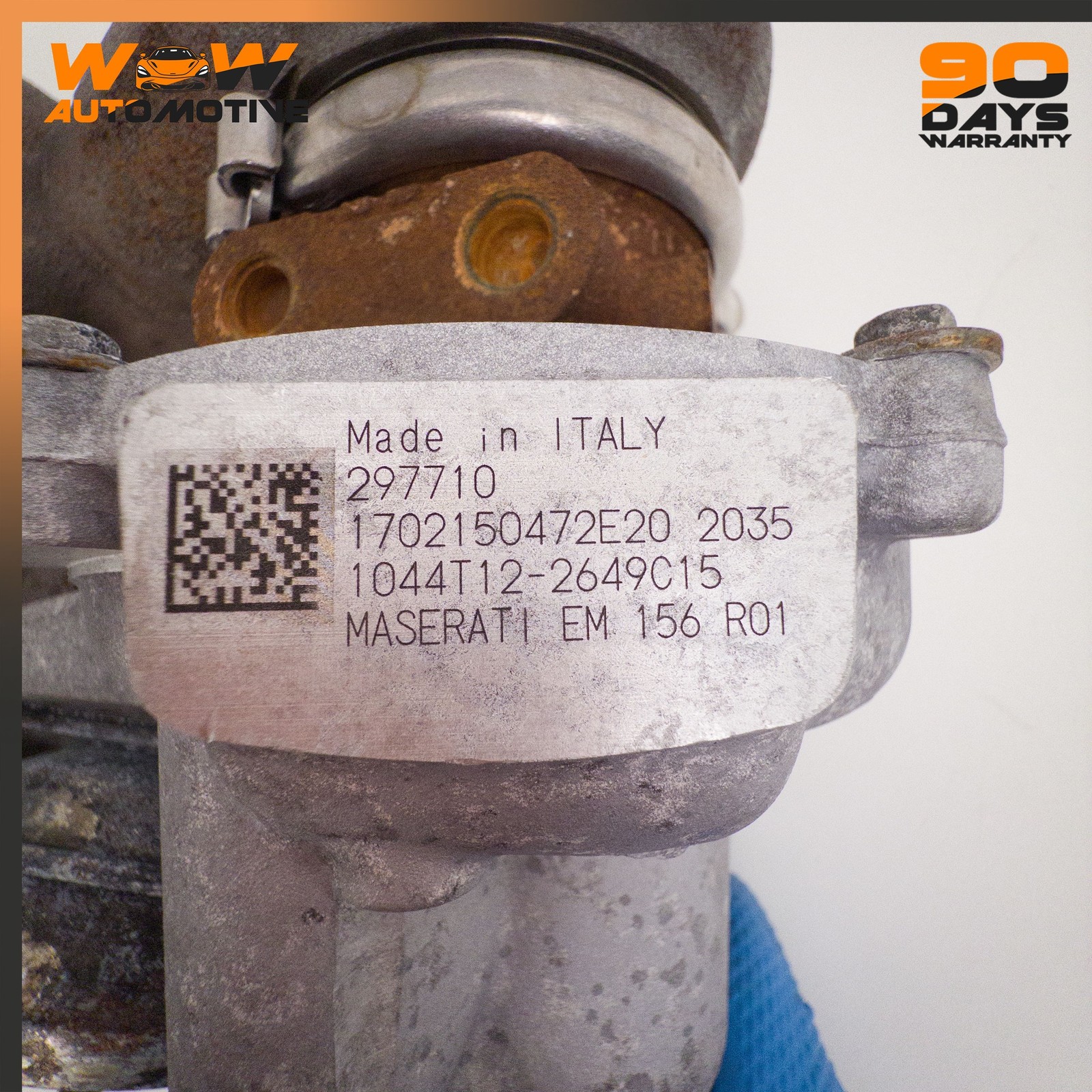 13-19 MASERATI GHIBLI QUATTROPORTE RIGHT TURBOCHARGER EXHAUST MANIFOLD OEM