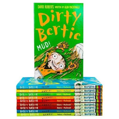 Dirty Bertie 10-Book Collection (Series 1) by David Roberts |Fu | MacDonald Alan
