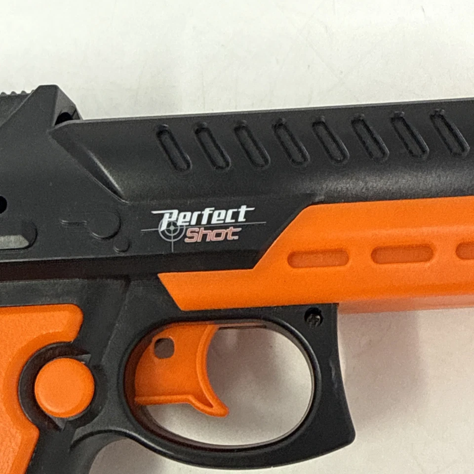 RARO Controlador PlayStation 3 Nyko Perfect Shot Gun PS3 83091-U18 Negro Naranja Foto 2 de 4