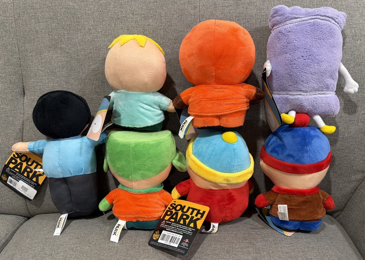NWT (Set of 7) South Park 5-7” Plush Randy Butters Cartman Kyle