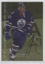 1999 ITG Be A Player Millennium Signature Series Gold Georges Laraque Auto 0sc3