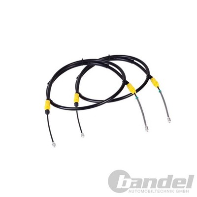 2x HANDBREMSSEILE HINTEN LINKS+RECHTS passend für CITROEN SAXO + PEUGEOT 106 1 2