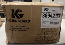 KleenGuard, KGA35, Hooded Coveralls 38942, 3XL, White, 25/pk