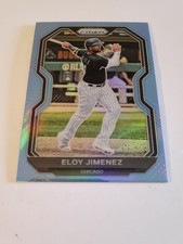 2021 Panini Prizm Eloy Jiménez Carolina Blue Prizm Chicago White Sox