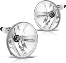 AUTOSAVER88 Fog Lights for 07-14 Suburban Tahoe Yukon 07-13 Avalanche w/ Bulbs