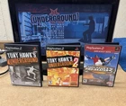 PlayStation 2 Tony Hawk 3 Game Lot, Underground 1 & 2, Pro Skater 3 Tested.