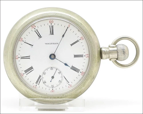 Antique 1904 Waltham Grade No 18 18s 7j Pocket Watch Philadelphia Silverode Case