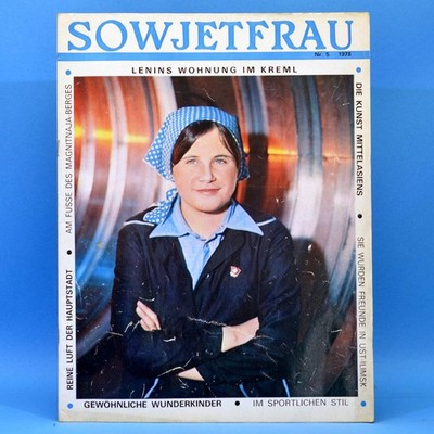 Sowjetfrau 5 1978 DDR Lenin im Kreml Moskau Komsomolzen Mode Komsomolzen
