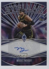 2023-24 Panini Phoenix Stellar Signatures Purple 66/75 Moses Moody Auto 1tb7