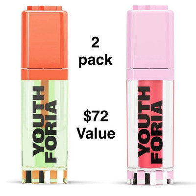 New Youthforia BYO Blush 2-Pack, Color-Changing & Non-Color changing Blush Oil