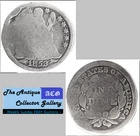 1853 Silver US Philadelphia Mint Seated Liberty Dime🪙Type 3🪙Bent
