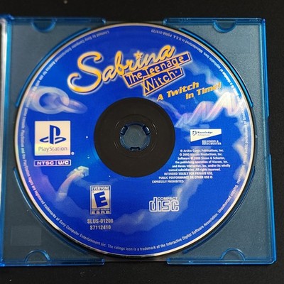 Sabrina: The Teenage Witch -- A Twitch in Time (Sony PlayStation 1, 2001)