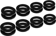 AUTMATCH Pack of 16 D Ring Shackle Washers Rubber Spacers Fits 3/4 Shackle Prote