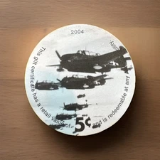 🇺🇸 🫡 US Military AAFES**POGS**Gift 5c OIF-OEF-2004 🫡🇺🇸