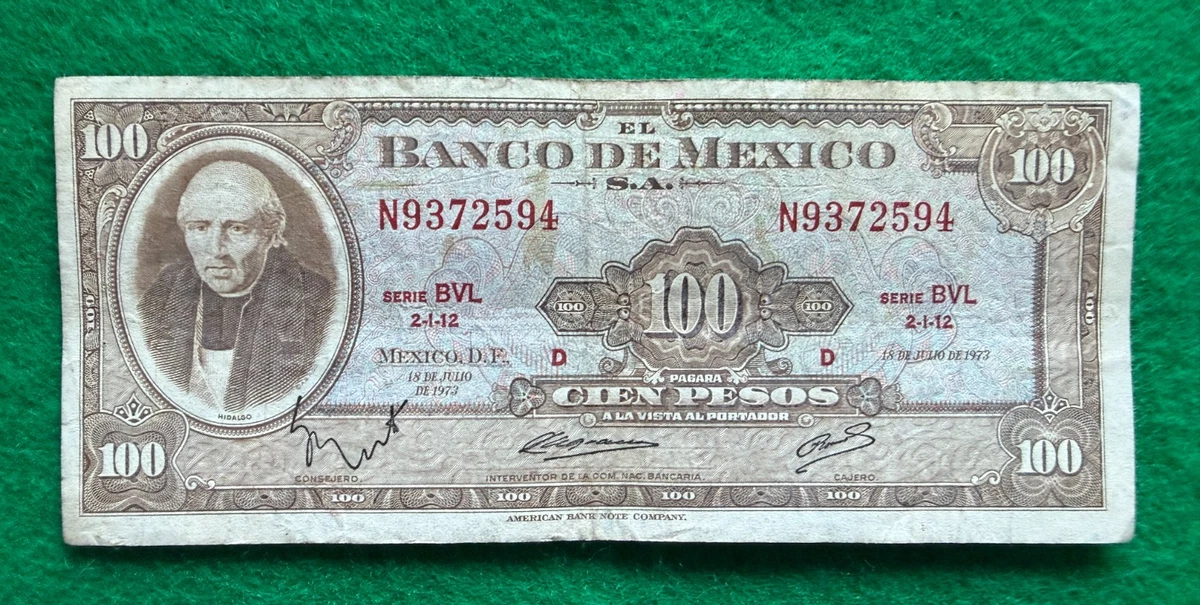 25+ Mexican Paper Money 1973 for sale | Updated Oct 2026